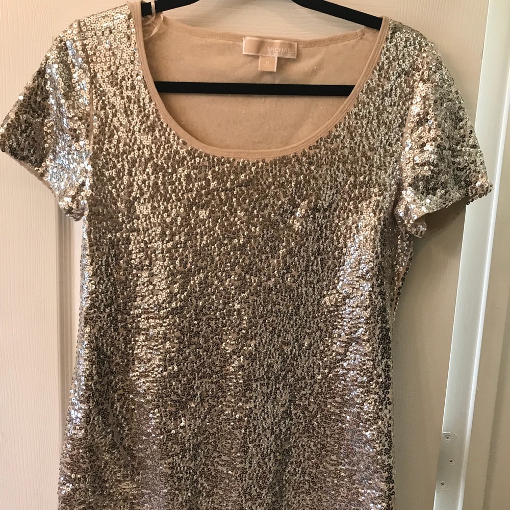 Michael Kors Sequin Top